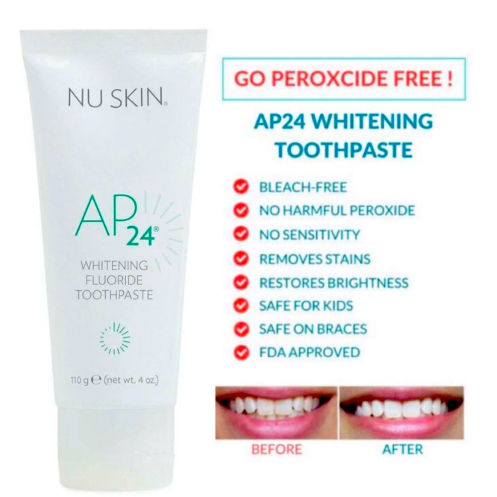 (2) NuSkin AP 24 Whitening Toothpaste